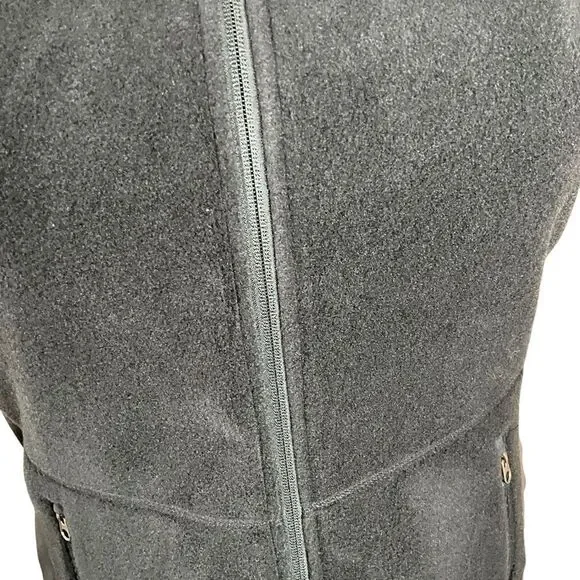 Port Authority  Women's Fleece Vest Size XXL Black Zip Front - Picture 3 of 14